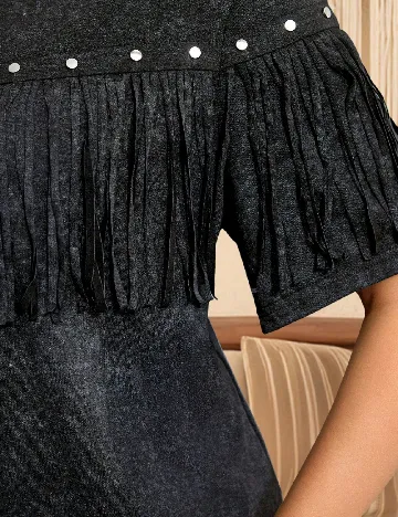 Tricou SHEIN CURVE, negru