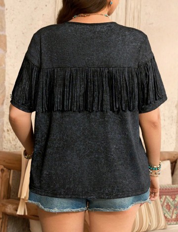 Tricou SHEIN CURVE, negru