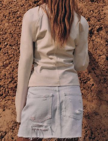 Top Zara, alb