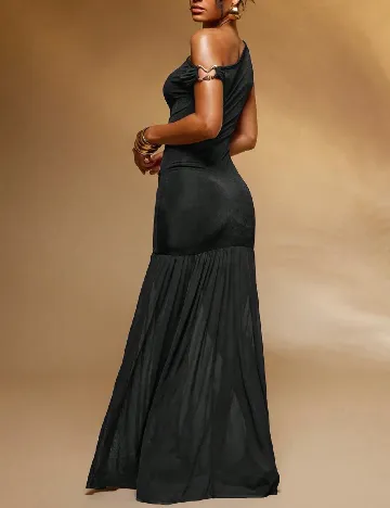 Rochie lunga Haute, negru