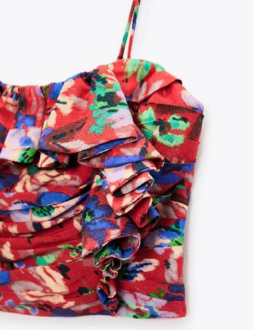 Top Zara, rosu