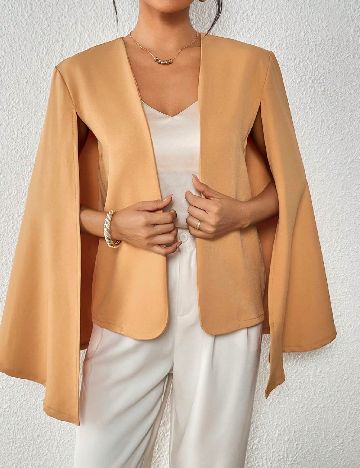 Blazer SHEIN, portocaliu