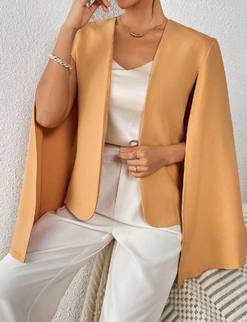 Blazer SHEIN, portocaliu