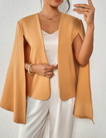 Blazer SHEIN, portocaliu