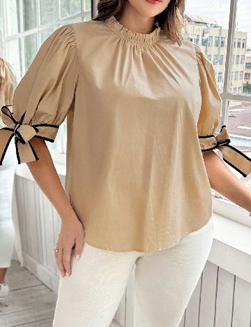 Bluza SHEIN CURVE, crem
