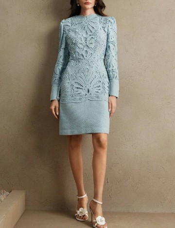 Rochie scurta Anewsta, albastru