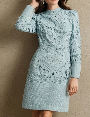 Rochie scurta Anewsta, albastru