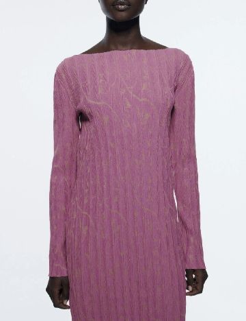 Rochie medie Zara, mov