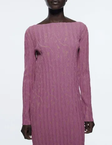 Rochie medie Zara, mov