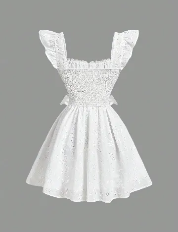 Rochie scurta SHEIN, alb