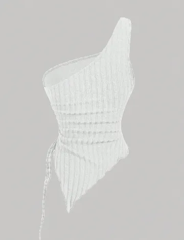 Top SHEIN, alb
