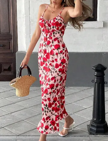Rochie lunga SHEIN, floral print