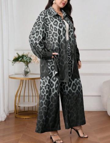 Compleu SHEIN CURVE, animal print