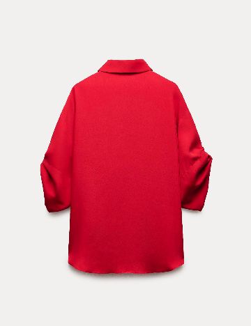 Camasa Zara, rosu