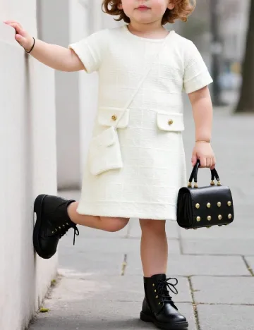 Rochie Shein Kids, alb