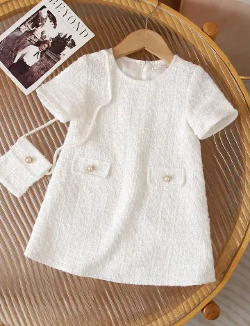 Rochie Shein Kids, alb