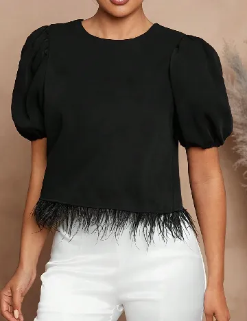 Bluza Haute, negru
