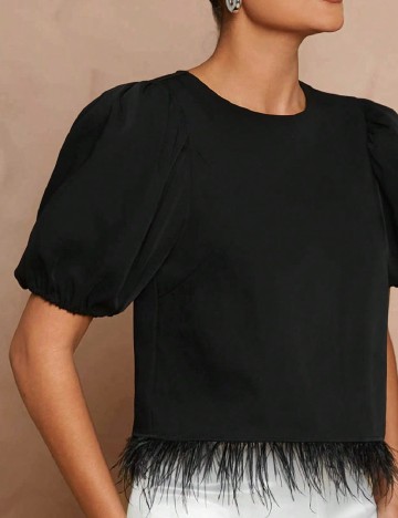 Bluza Haute, negru