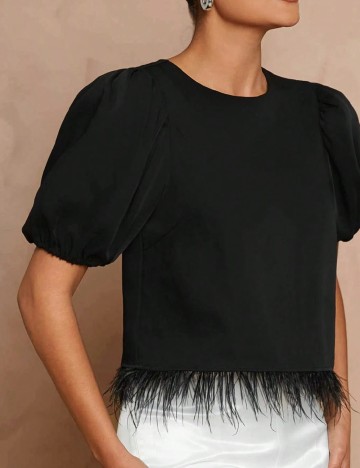 Bluza Haute, negru