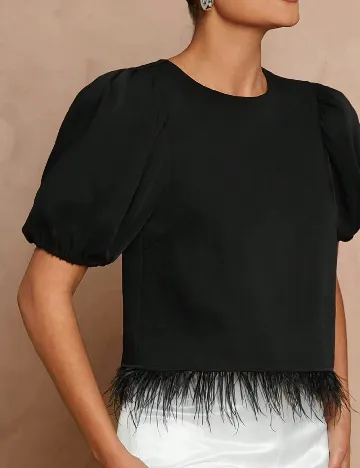 Bluza Haute, negru