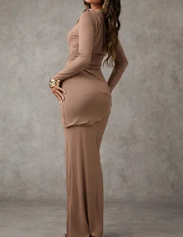 Rochie lunga SHEIN, maro