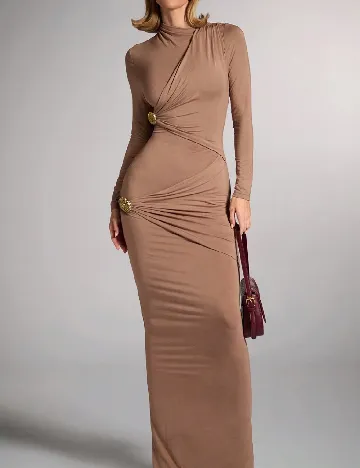 Rochie lunga SHEIN, maro