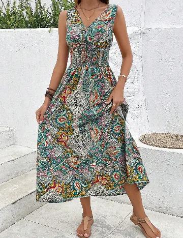 Rochie medie SHEIN, mix culori