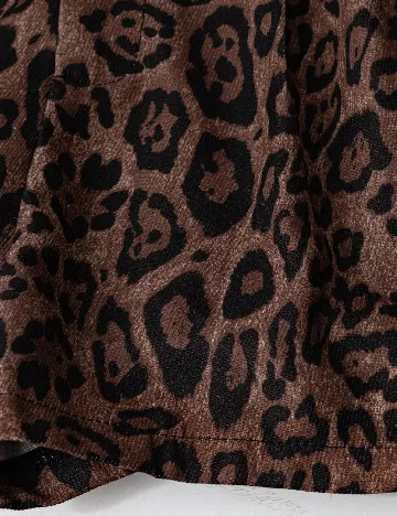Pantaloni scurti SHEIN, animal print