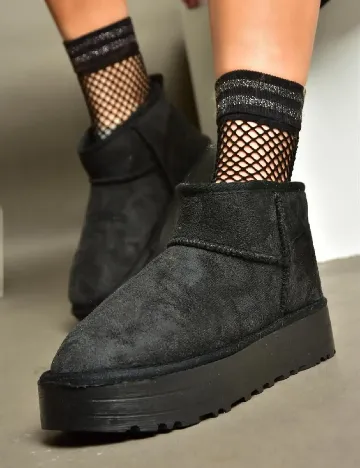 Ghete Fox Shoes, negru