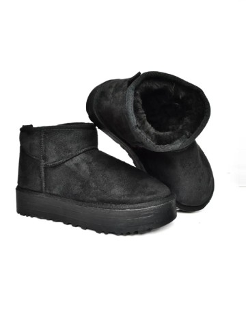 Ghete Fox Shoes, negru