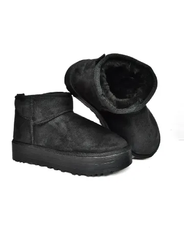 Ghete Fox Shoes, negru