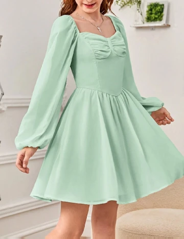 Rochie Shein Kids, verde