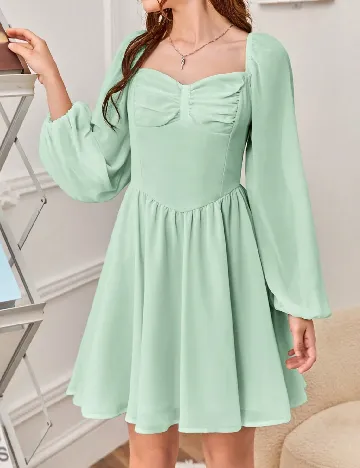 Rochie Shein Kids, verde