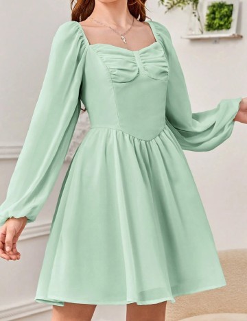 Rochie Shein Kids, verde