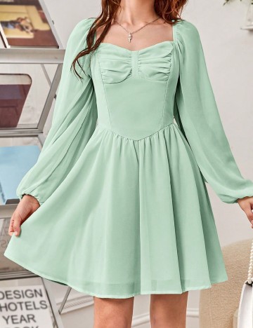 Rochie Shein Kids, verde