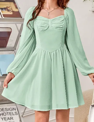 Rochie Shein Kids, verde