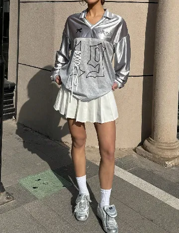Bluza Oversize SHEIN, gri
