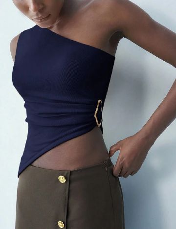 Top SHEIN, bleumarin