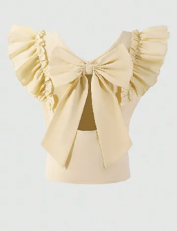 Bluza Shein Kids, galben
