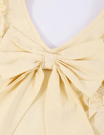 Bluza Shein Kids, galben