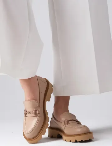 Mocasini Mio Gusto, bej
