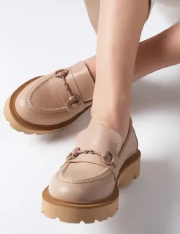 Mocasini Mio Gusto, bej