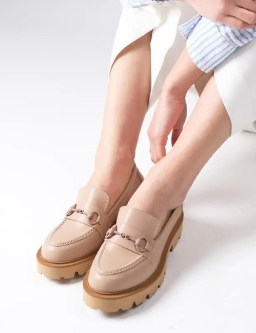 Mocasini Mio Gusto, bej