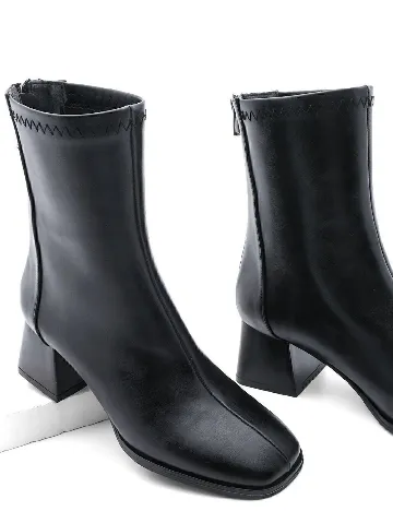 Botine Marjin, negru