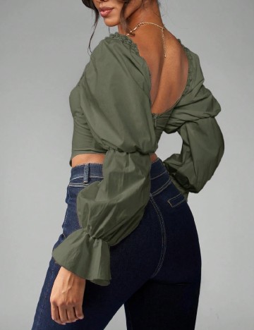 Bluza SHEIN, verde