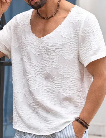 Tricou SHEIN, alb