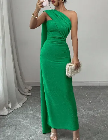 Rochie lunga SHEIN, verde