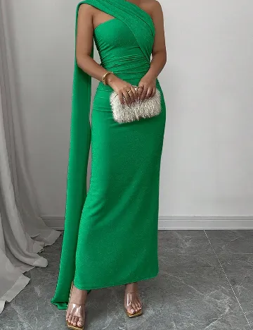 Rochie lunga SHEIN, verde