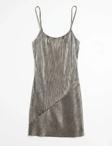 Rochie scurta Bershka, gri