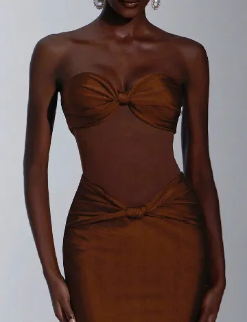 Rochie lunga SHEIN, maro